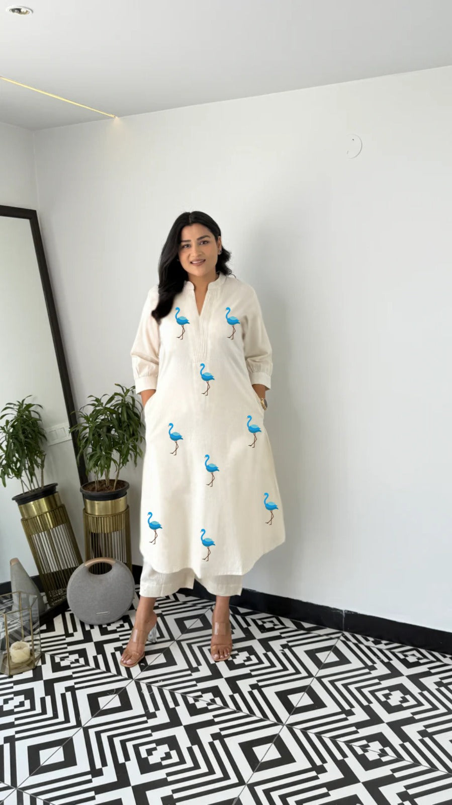 Maverick Fusion Pure Khadi Cotton Suit Set